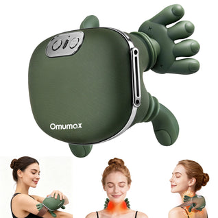 Omumax 2026 Upgraded BionicHand ShoulderMassager Electric HeatingWireless