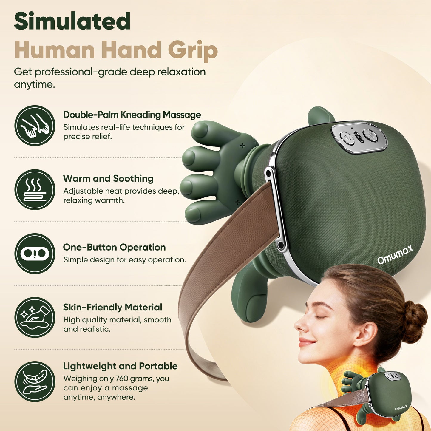 Omumax™ Bionic Heated Massager