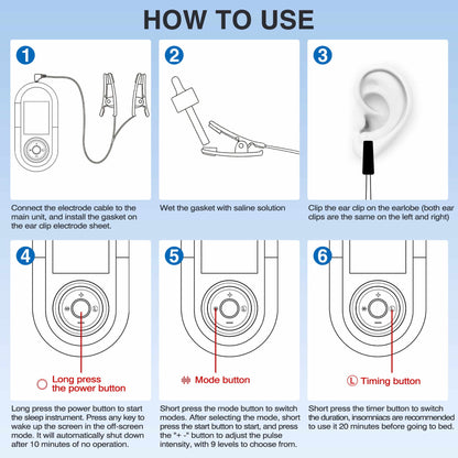 Fenbas™ earclip sleeping instrument