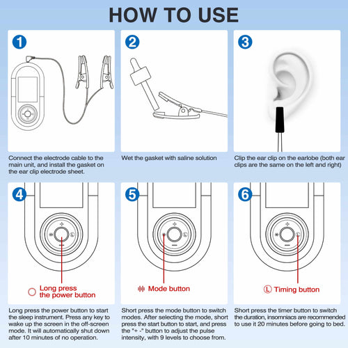 Fenbas™ earclip sleeping instrument