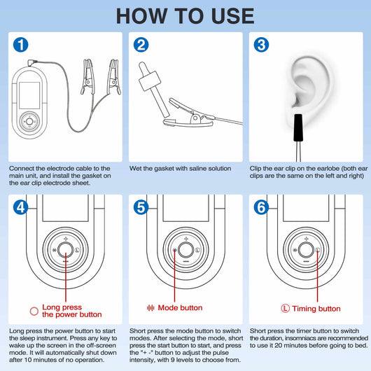 Fenbas™ earclip sleeping instrument