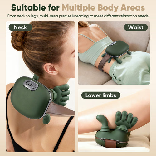 Omumax 2026 Upgraded BionicHand ShoulderMassager Electric HeatingWireless