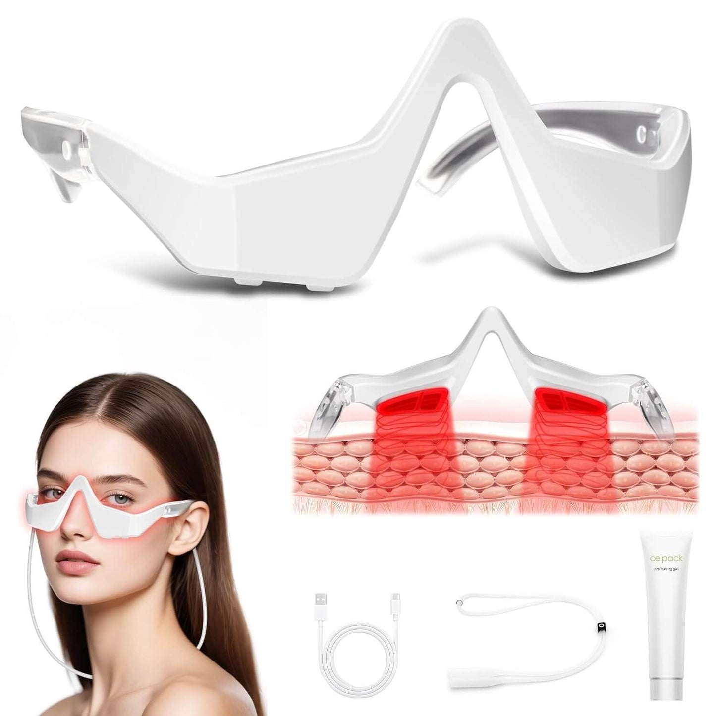 Fenbas™ Under-Eye Light Therapy Device