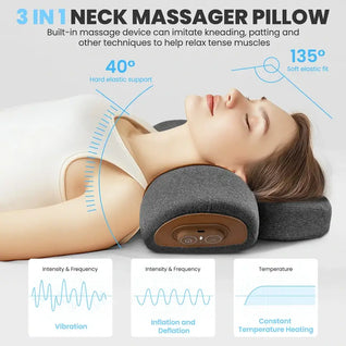 Fenbas™ 3-IN-1 Neck Massage Pillow