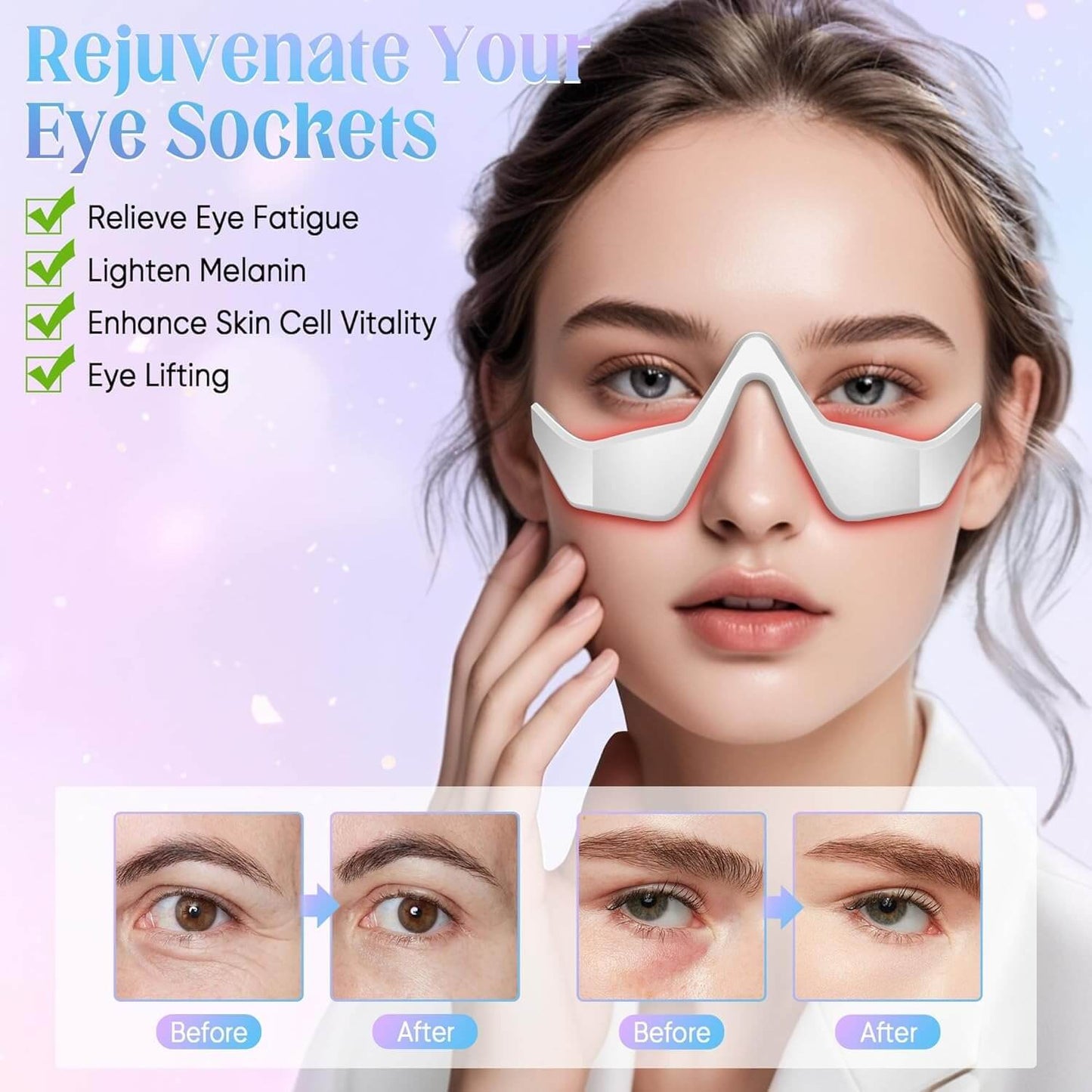 Fenbas™ Under-Eye Light Therapy Device