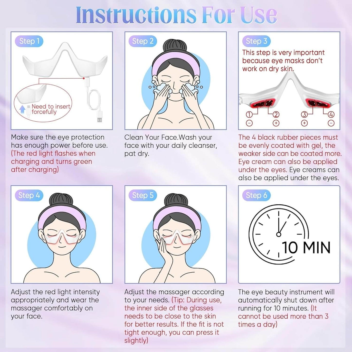 Fenbas™ Under-Eye Light Therapy Device