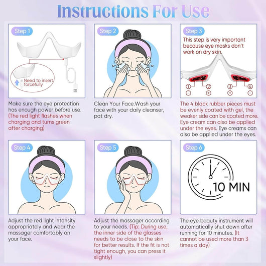 Fenbas™ Under-Eye Light Therapy Device