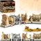 Temple Building Set for Adults, Temple of Golden Idol 5-in-1 Construction Building Toys, Classic Movie Scene Building Blocks for Adults & Teens, Collectible Present for Movie Fans (2388PCS)